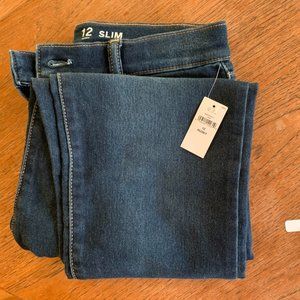 Gap Kids Slim Jeans with Washwell sz 12 Husky
